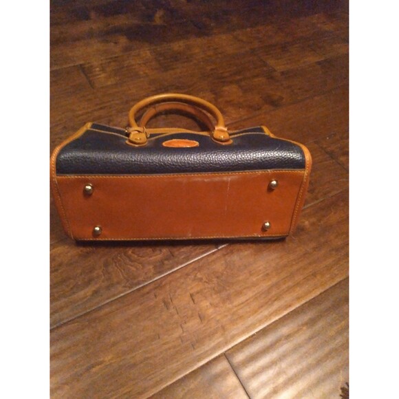 Dooney & Bourke‎ Satchel Handbag Top Handle Leather Trim Vintage Purse - Picture 5 of 5